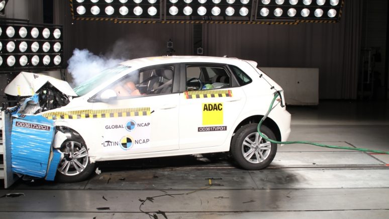 Toyota Corolla e Novo VW Polo conquistam 5 estrelas no teste Latin NCAP