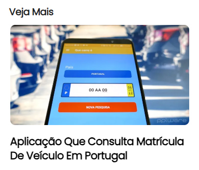 Consulta Matrícula De Veículo Em Portugal