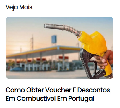 Voucher E Descontos Em Combustível Em Portugal