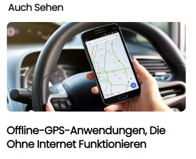 Offline-GPS-Anwendungen